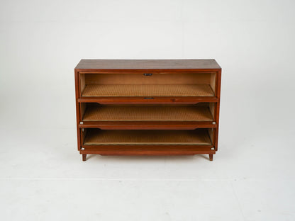 Teak Schuhschrank Schrank Vintage 60er Mid Century