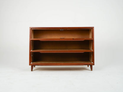 Teak Schuhschrank Schrank Vintage 60er Mid Century