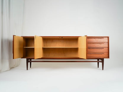 RT200 Teak Sideboard von Heinrich Riestenpatt Vintage Mid Century