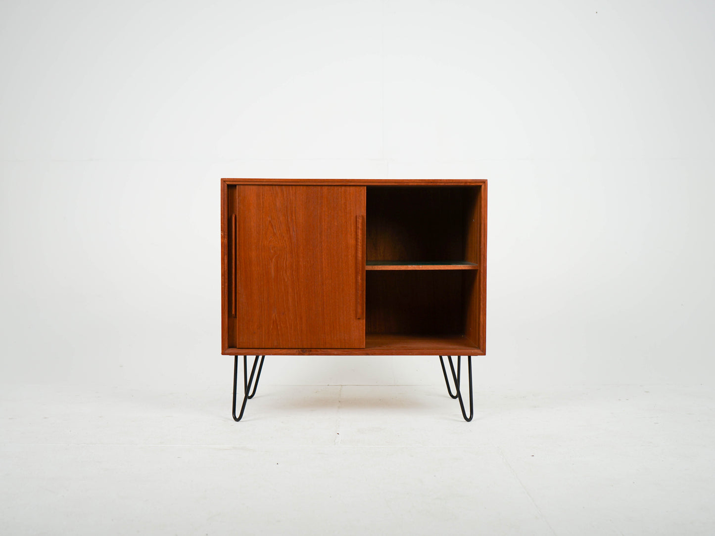 Teak Sideboard Regal Anrichte Vinyl Vintage Mid Century