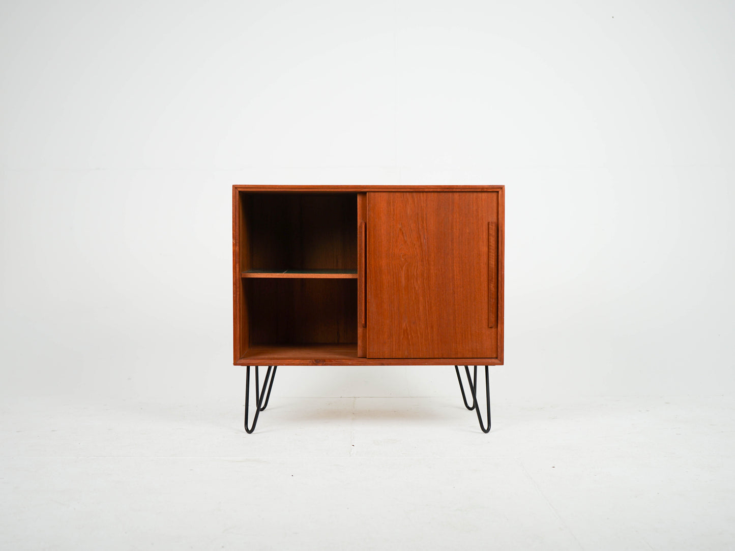 Teak Sideboard Regal Anrichte Vinyl Vintage Mid Century