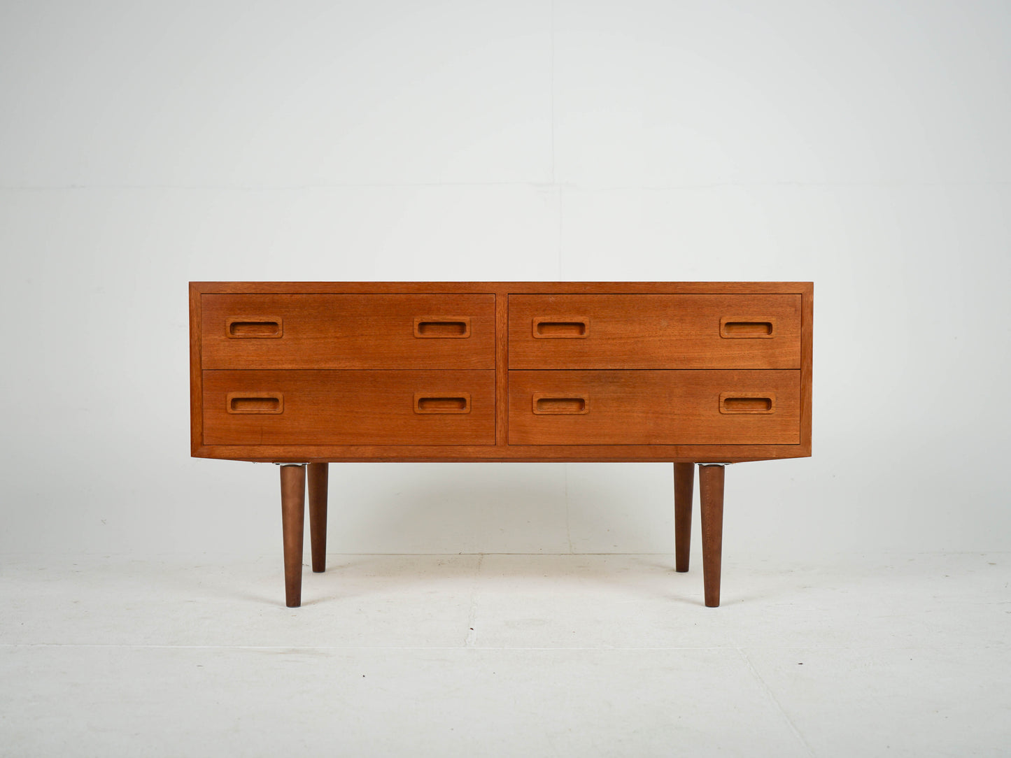 Vintage Teak Kommode von Poul Hundevad Anrichte Mid Century
