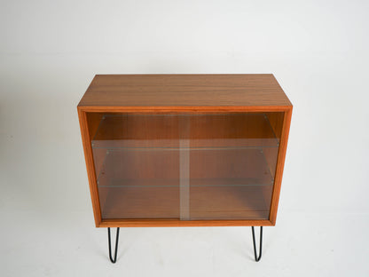 Teak Vitrine Schrank Sideboard Bar Vintage 60er Mid Century