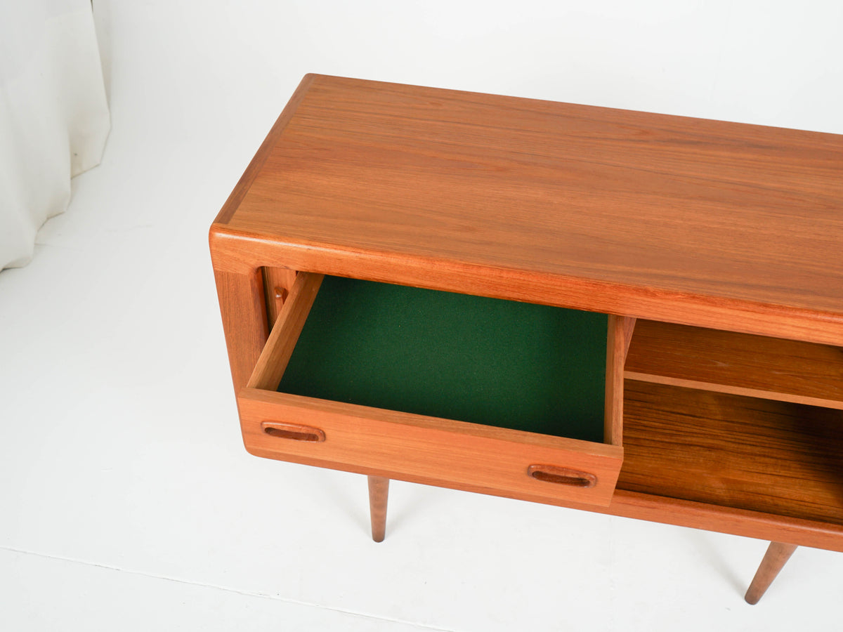 Teak Sideboard Dyrlund Jalousie Schrank Vintage 60er Mid Century