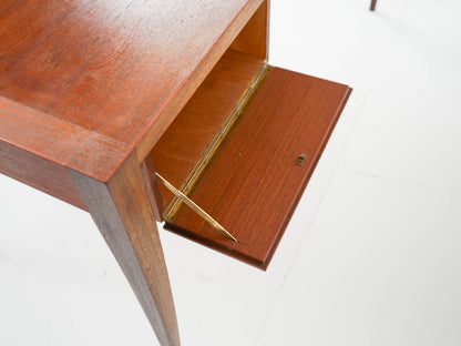 Teak Schreibtisch Vintage 60er Mid Century Retro Dänisch