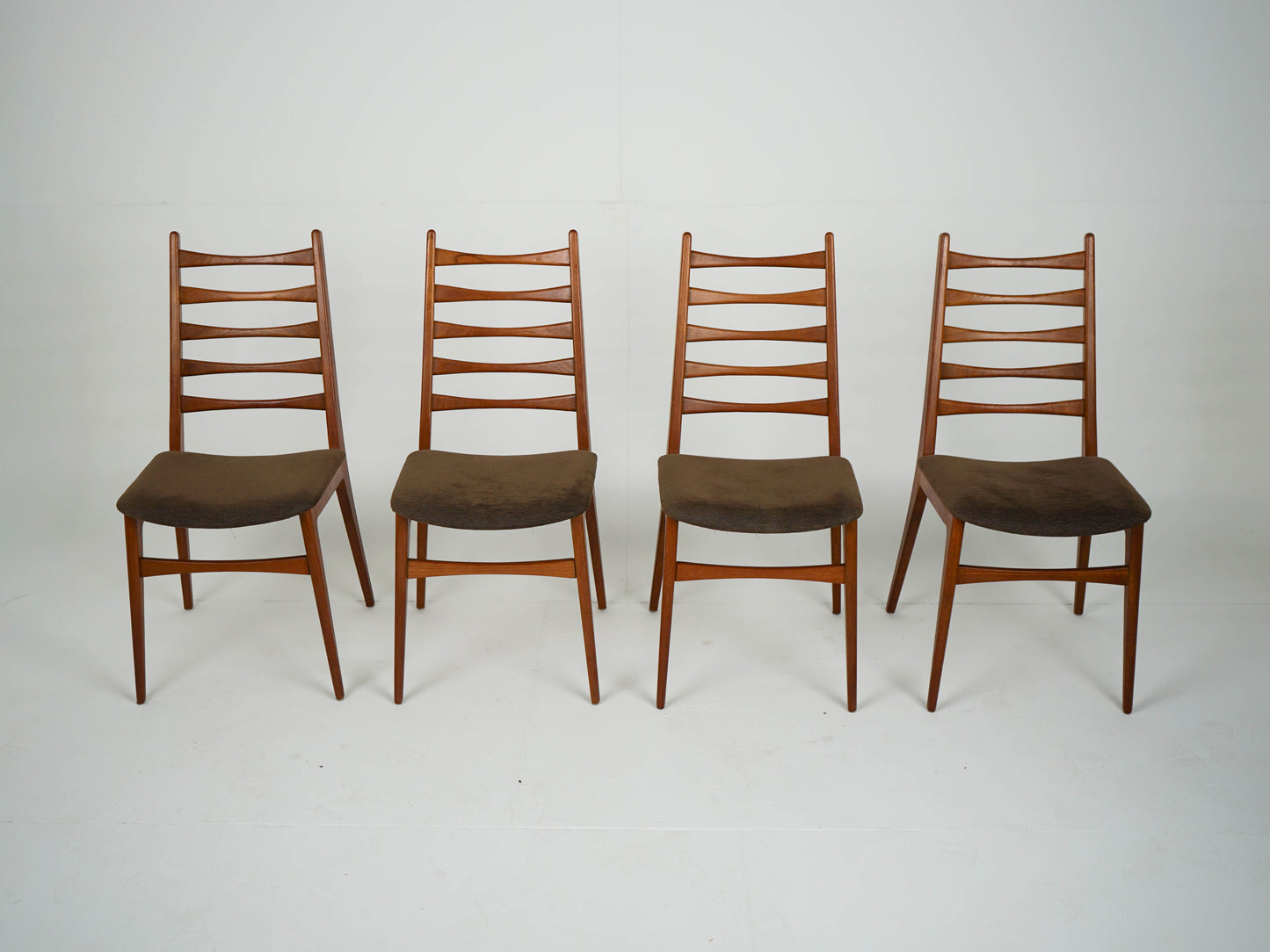 SET 4x Vintage Stuhl Esszimmerstuhl Mid Century Retro