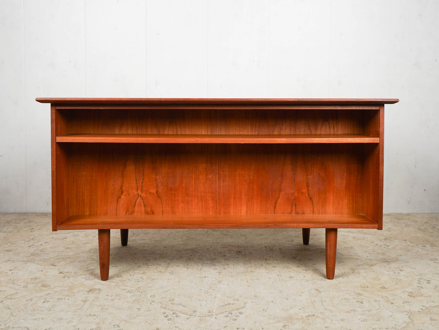 Teak Schreibtisch Tisch Dänisch Vintage 60er Mid Century