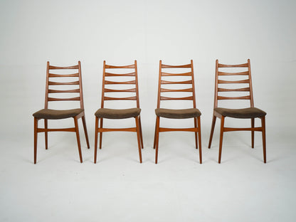 SET 4x Vintage Stuhl Esszimmerstuhl Mid Century Retro