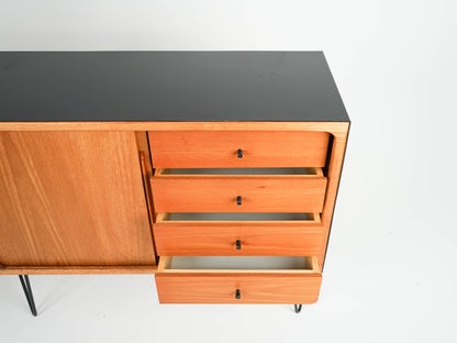 Teak Sideboard Mid Century Dänisch Vintage Anrichte