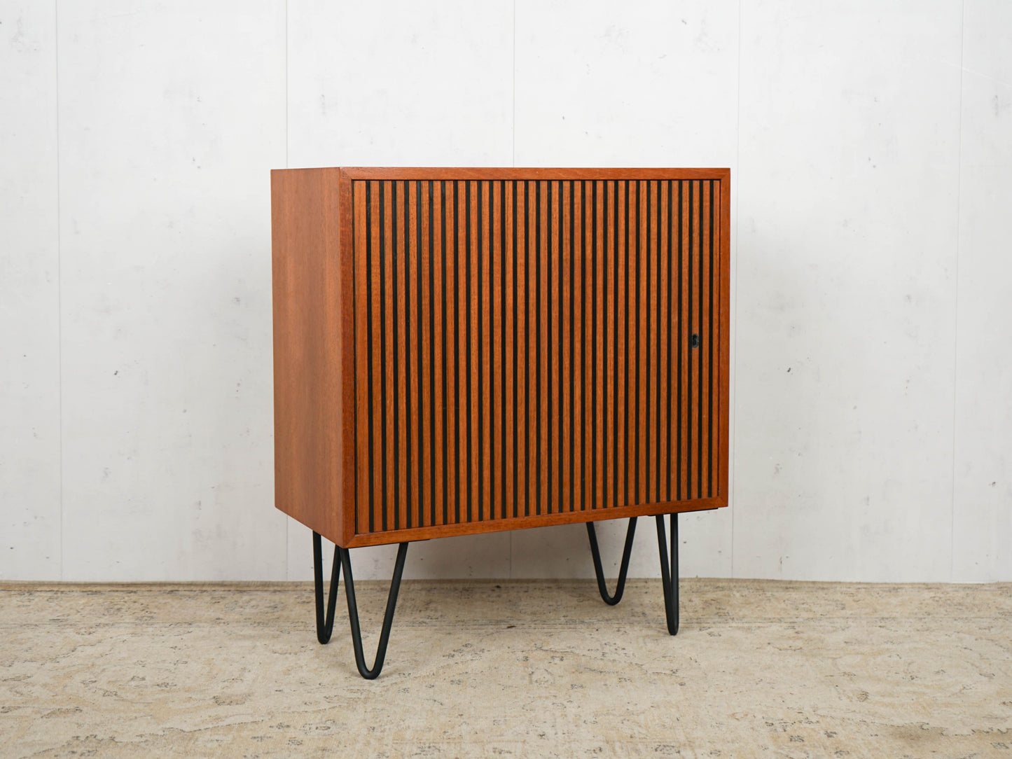 Teak Bar Kommode Anrichte Dänisch Vintage 60er Mid Century