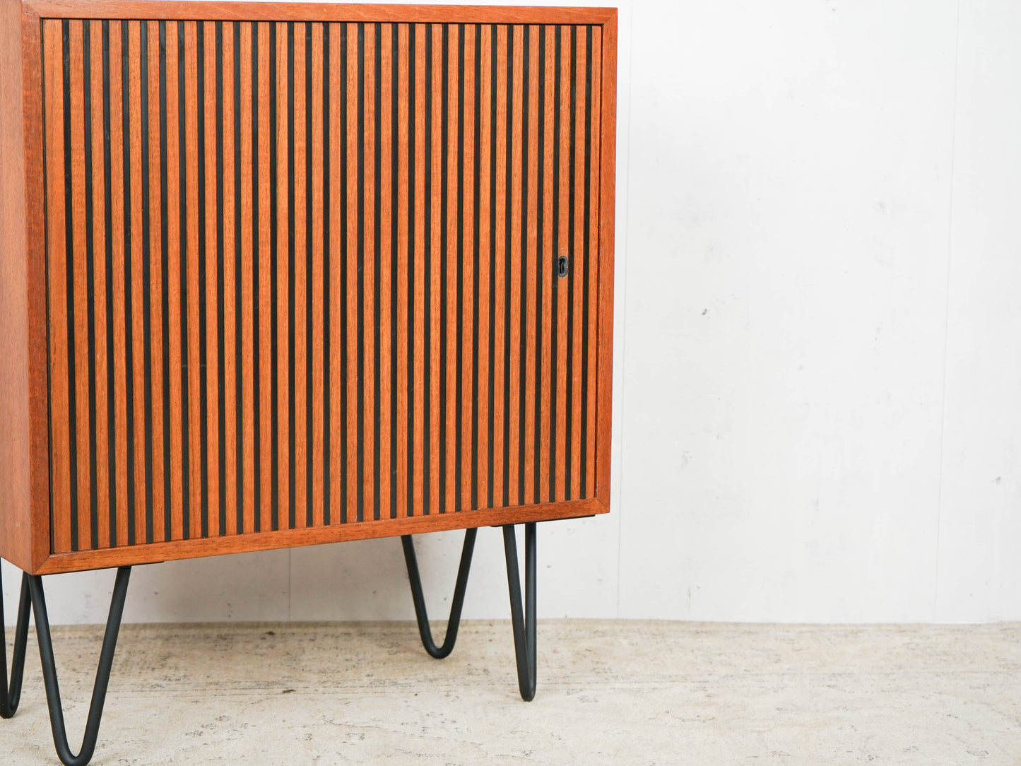Teak Bar Kommode Anrichte Dänisch Vintage 60er Mid Century