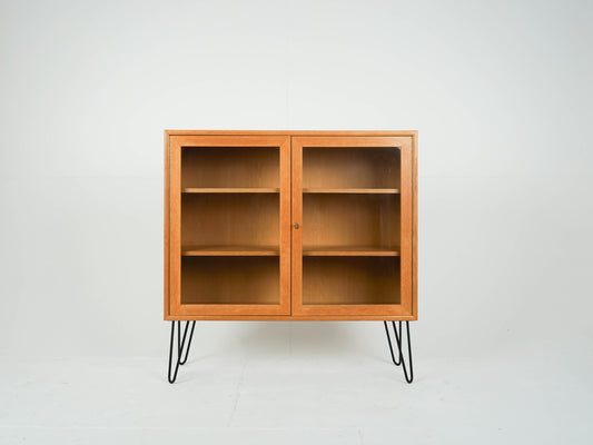 Schrank Eiche Vitrine Anrichte Dänisch Vintage 60er Mid Century