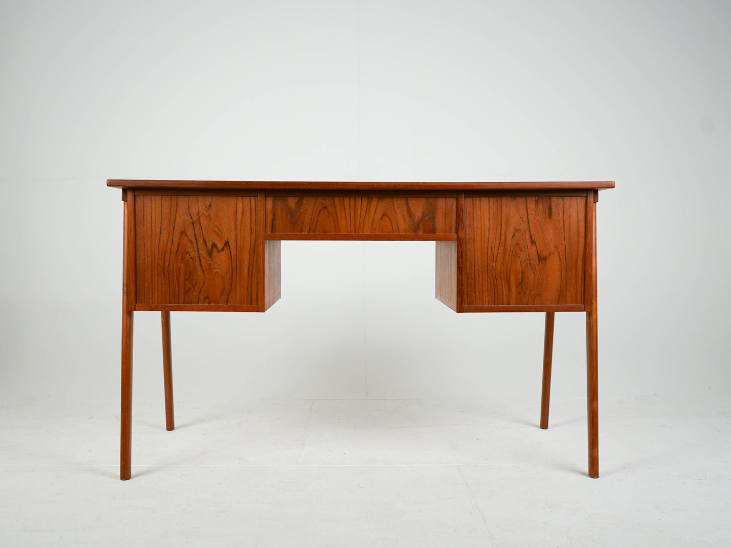 Vintage Teak Schreibtisch Desk Mid Century 60er