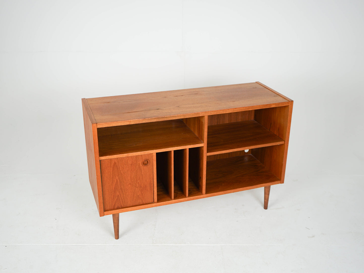 Teak Sideboard Schrank Anrichte Vinyl Vintage Mid Century