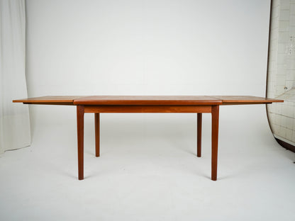 Vintage Teak Esstisch Ausziehtisch Mid Century Danish
