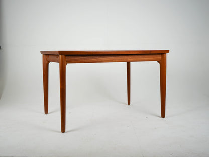 Teak Tisch Esstisch ausziehbar rund Vintage 60er Mid Century
