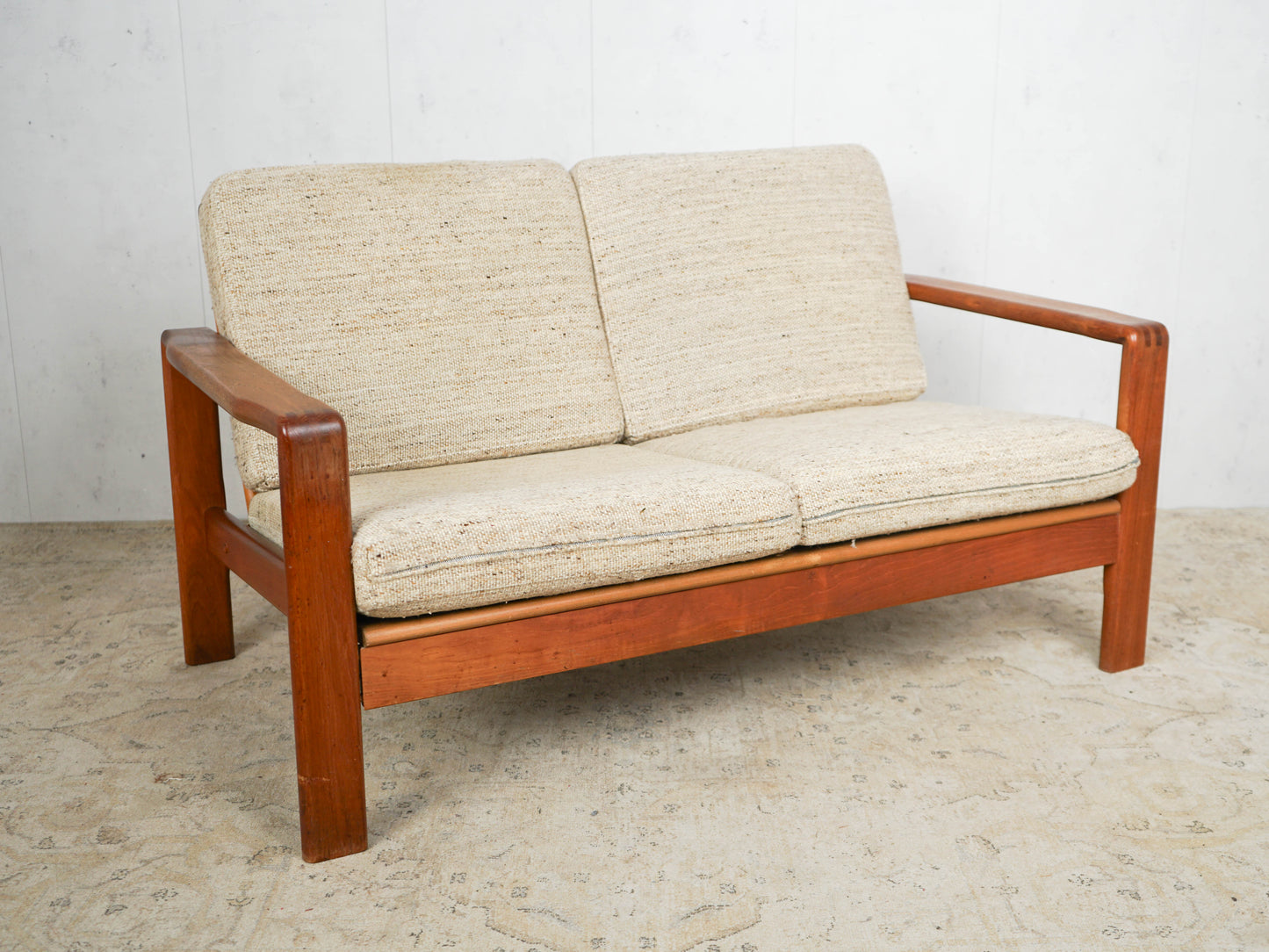 Vintage Teak Sofa Couch 60er Mid Century Retro Dänisch