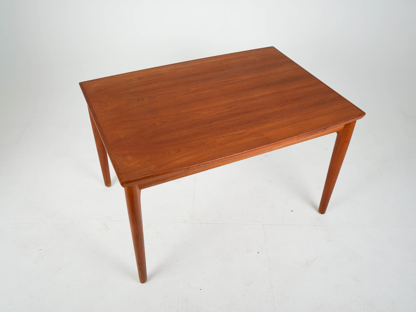 Teak Tisch Esstisch ausziehbar rund Vintage 60er Mid Century