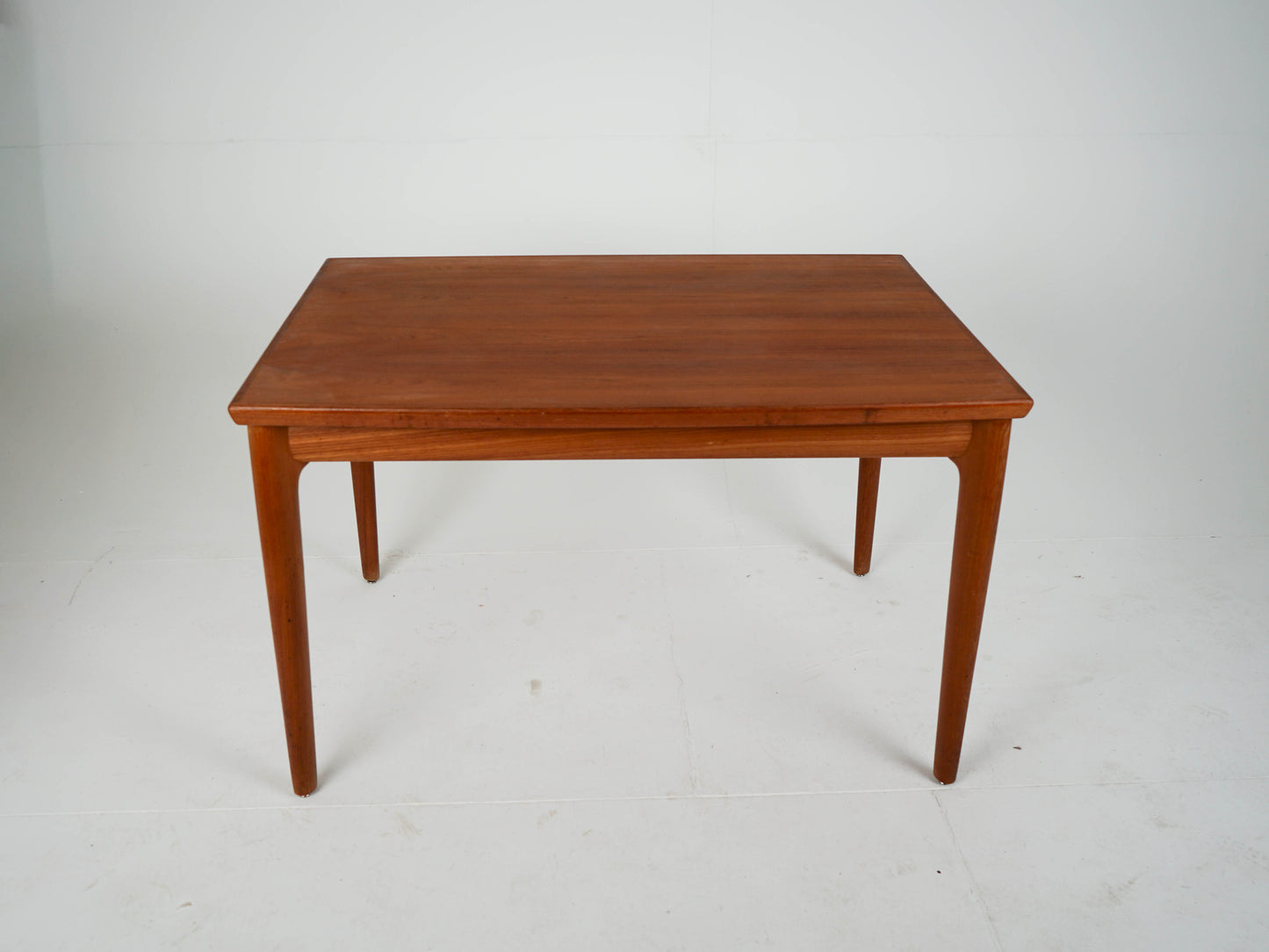 Teak Tisch Esstisch ausziehbar rund Vintage 60er Mid Century