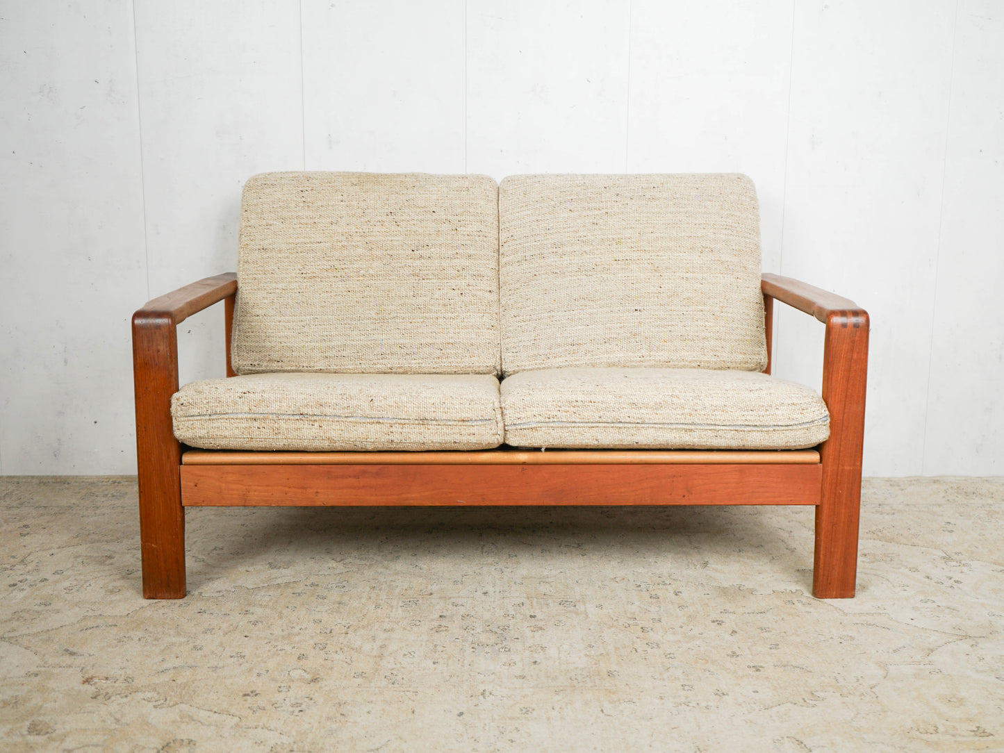 Vintage Teak Sofa Couch 60er Mid Century Retro Dänisch