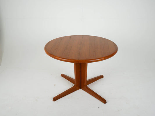 Teak Tisch Esstisch ausziehbar rund Vintage 60er Mid Century