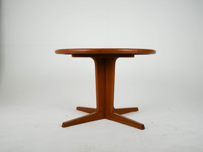 Teak Tisch Esstisch ausziehbar rund Vintage 60er Mid Century