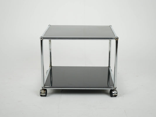 USM Haller Beistelltisch Graphitschwarz