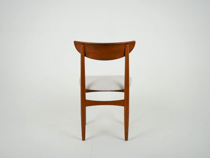 SET 4x Teak Stuhl Esszimmerstuhl Neubezug Vintage 60er Mid Century