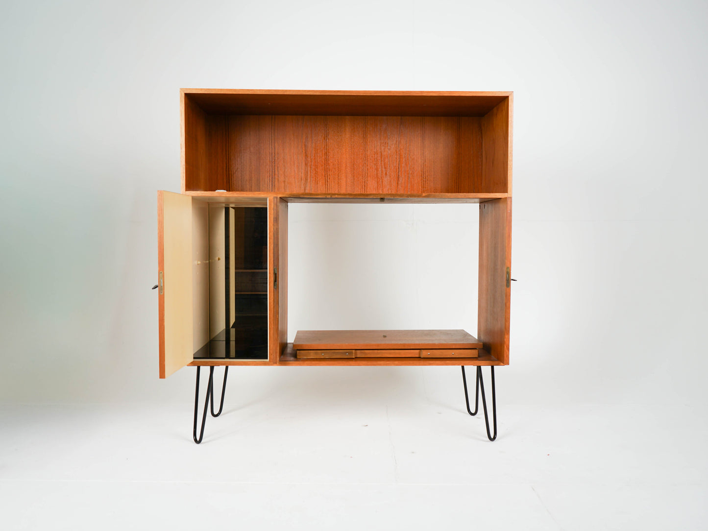 Teak Sideboard Schrank Barschrank Dänisch Vintage Mid Century