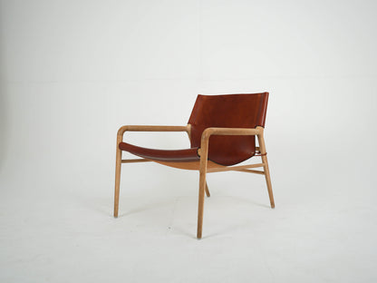 Eiche Leder Sessel RAMA Chair von OX DENMARQ