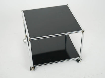 USM Haller Beistelltisch Graphitschwarz