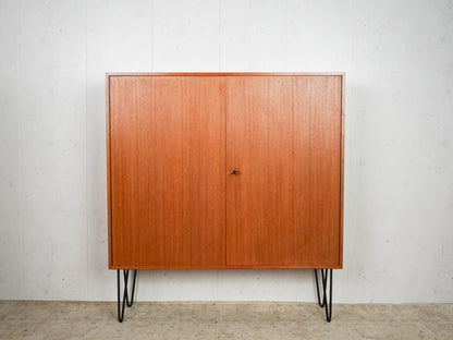 Teak Schrank Bücherregal Vintage 60er Mid Century Retro Dänisch