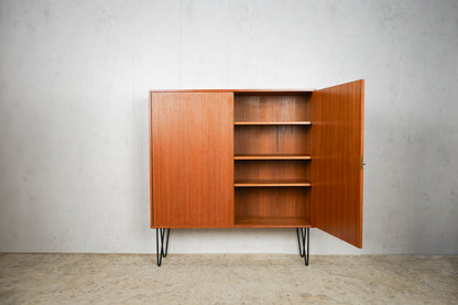 Teak Schrank Bücherregal Vintage 60er Mid Century Retro Dänisch