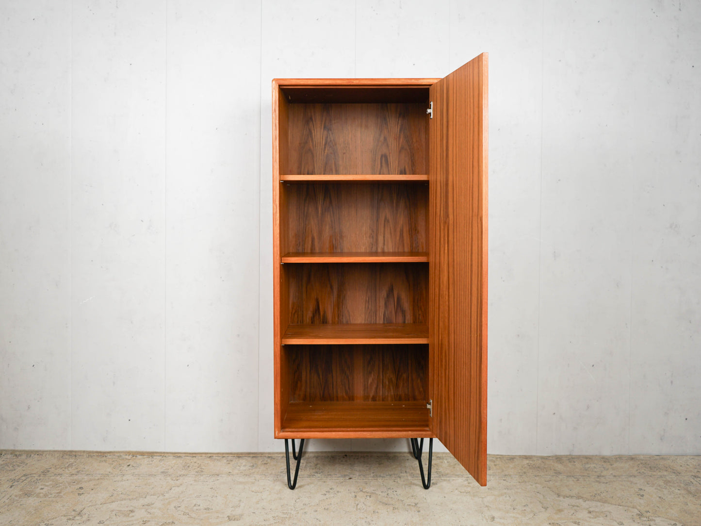 Teak Regal Bücherregal Vintage 60er Mid Century Retro Dänisch