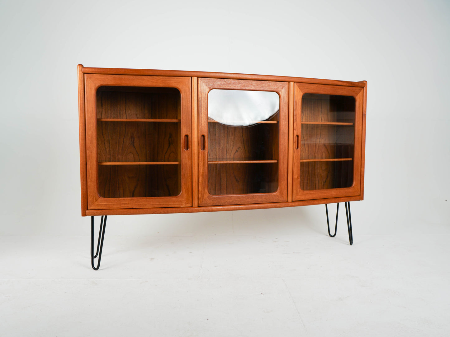 Teak Vitrine Vintage 60er Mid Century Retro Dänisch