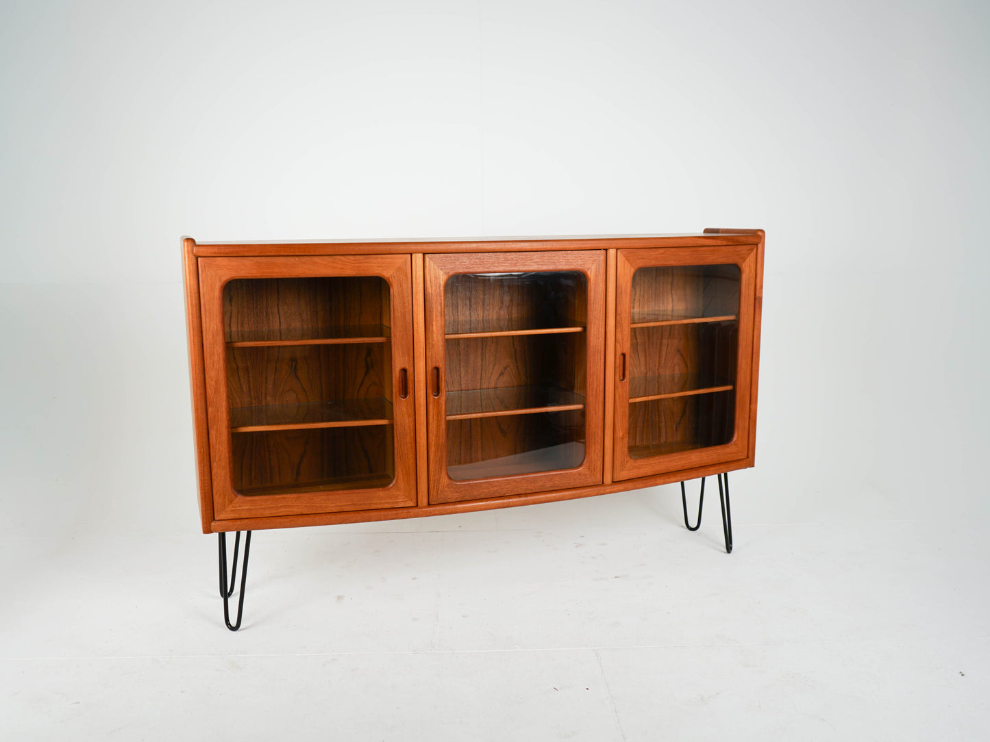 Teak Vitrine Vintage 60er Mid Century Retro Dänisch