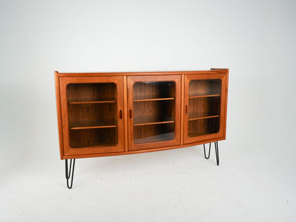 Teak Vitrine Vintage 60er Mid Century Retro Dänisch