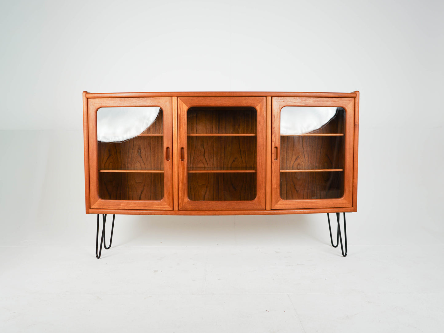 Teak Vitrine Vintage 60er Mid Century Retro Dänisch