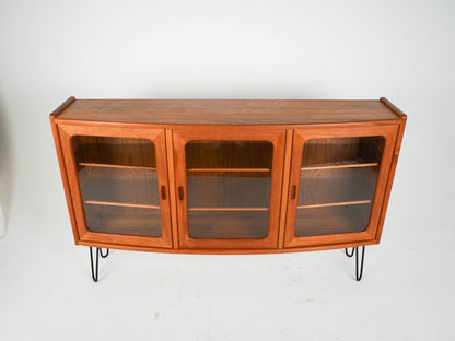 Teak Vitrine Vintage 60er Mid Century Retro Dänisch