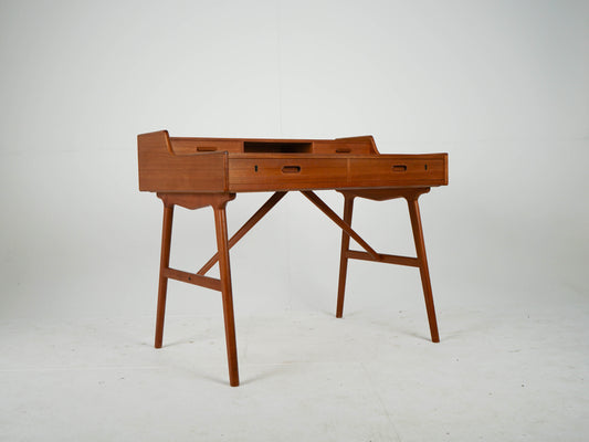 Vintage Teak Schreibtisch Sekretär Arne Wahl Iversen Mid Century