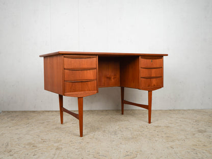 Teak Schreibtisch Desk Dänisch Vintage 60er Mid Century