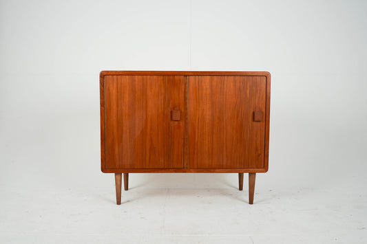 Teak Sideboard Schrank Anrichte Vinyl Vintage Mid Century
