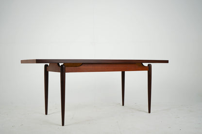 Vintage Teak Couchtisch Beistelltisch Mid Century