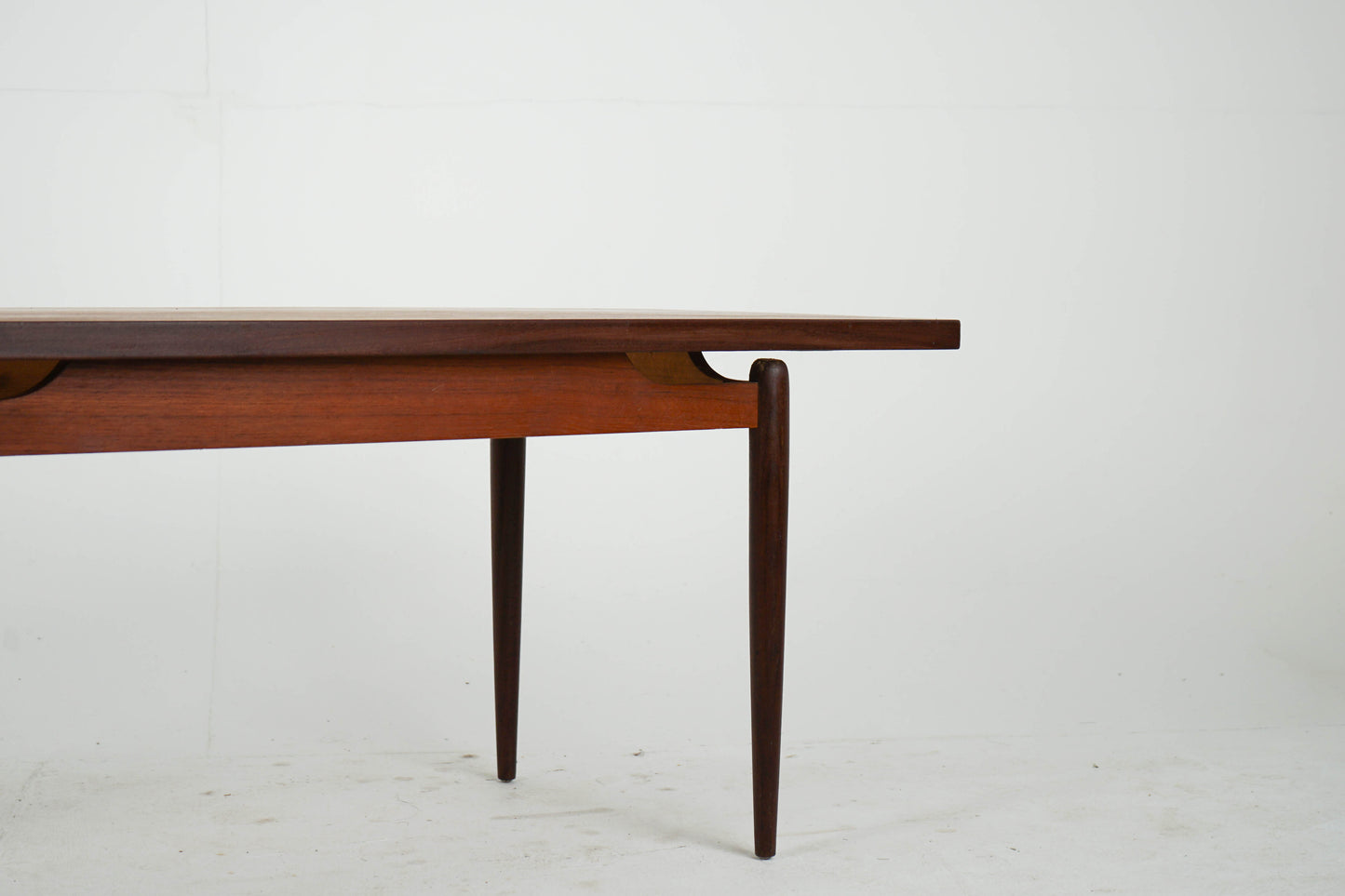 Vintage Teak Couchtisch Beistelltisch Mid Century