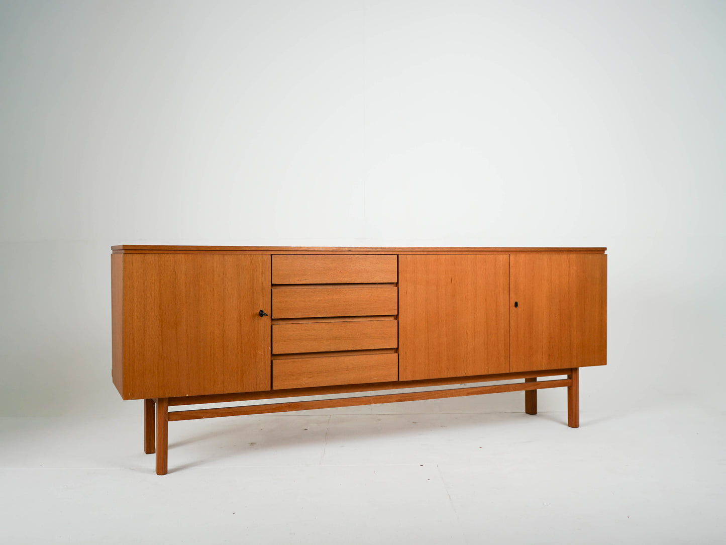 Teak Sideboard Anrichte Vintage 60er Mid Century