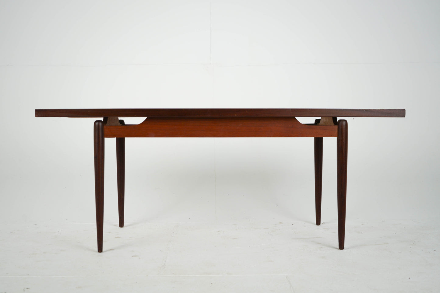 Vintage Teak Couchtisch Beistelltisch Mid Century