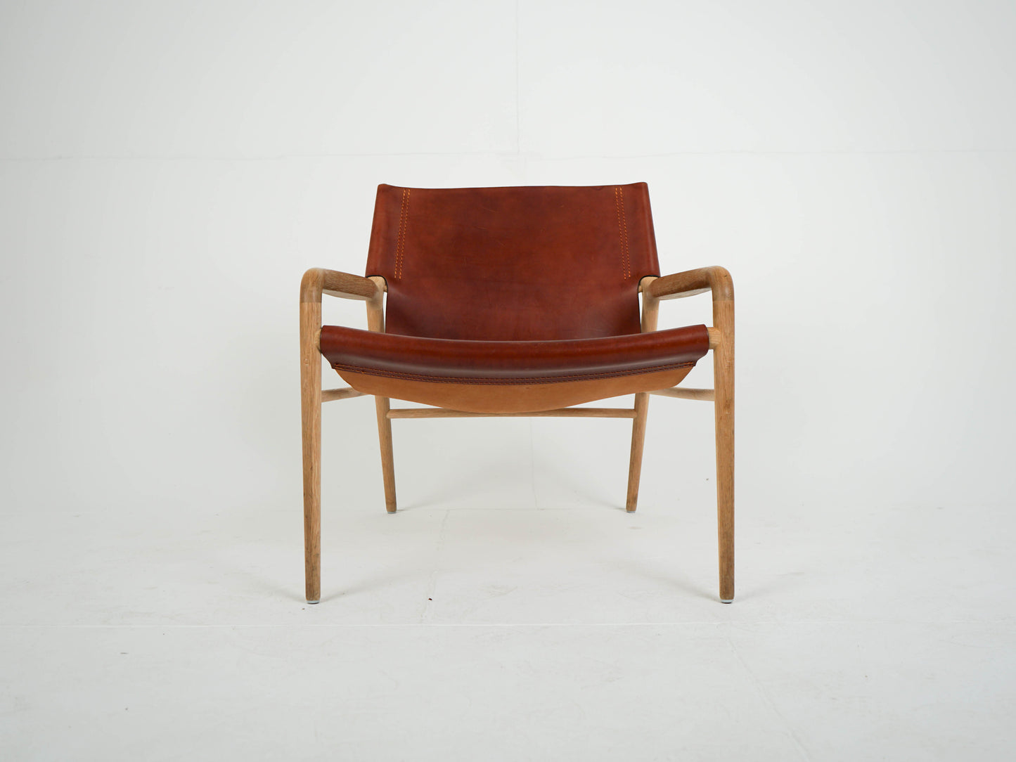 Eiche Leder Sessel RAMA Chair von OX DENMARQ