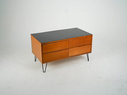 Mid Century Kommode Sideboard Dänisch Vintage Ahornholz