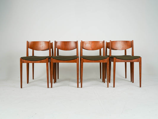 SET 8 Esszimmerstühle Teak Stuhl NEUBEZUG