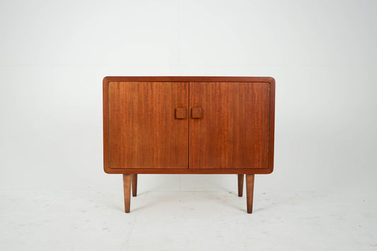 Teak Sideboard Schrank Anrichte Vinyl Vintage Mid Century